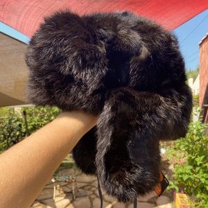 Authentic Russian Ushanka, Fur Hat